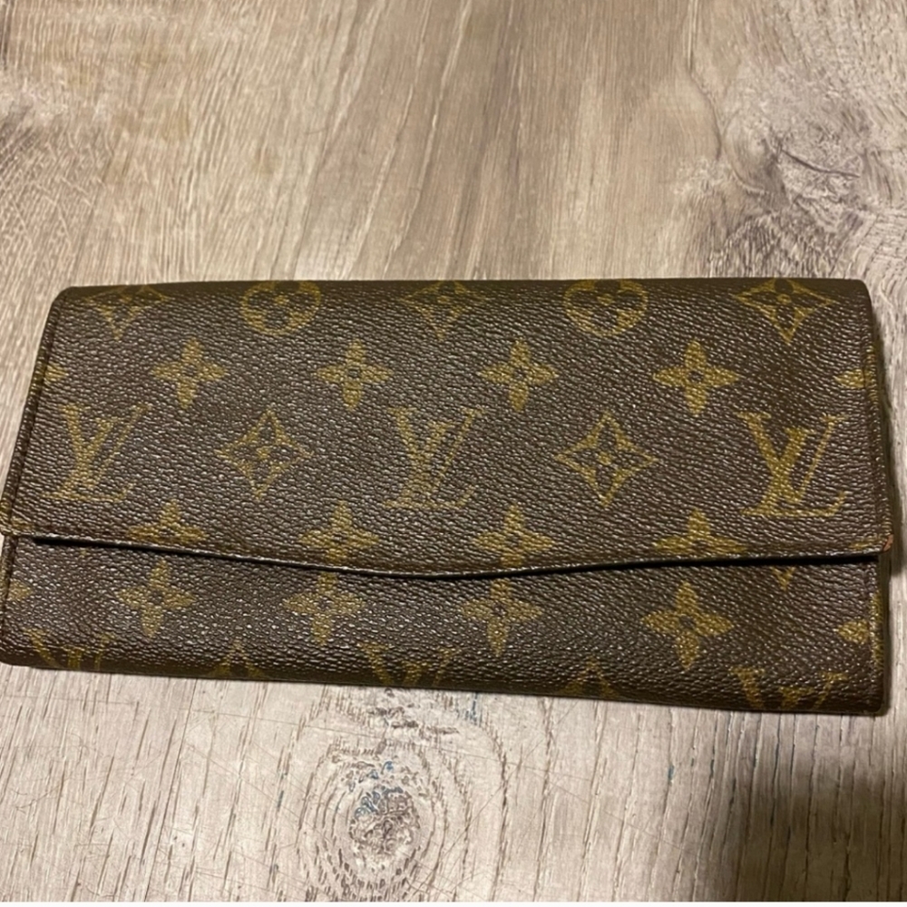 Louis Vuitton wallet.